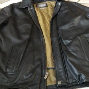 Mens 2XLT Wilson leather coat with take out liner